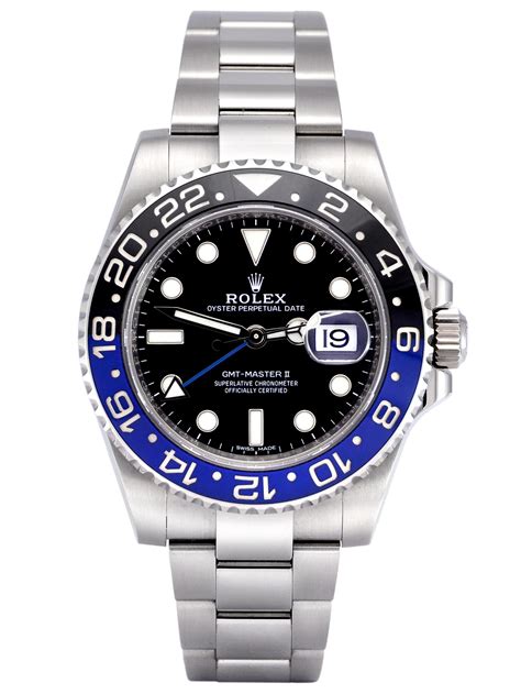 rolex gmt-master ii batman 116710blnr|rolex batman retail price.